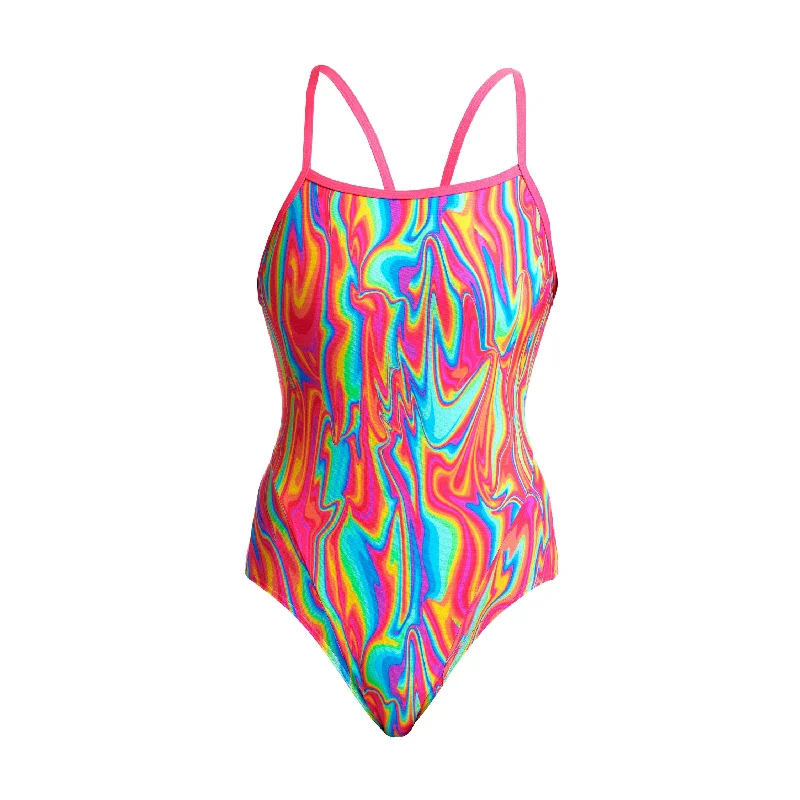 Value-core swimwear -Moon Shine | Ladies Single Strap One Piece