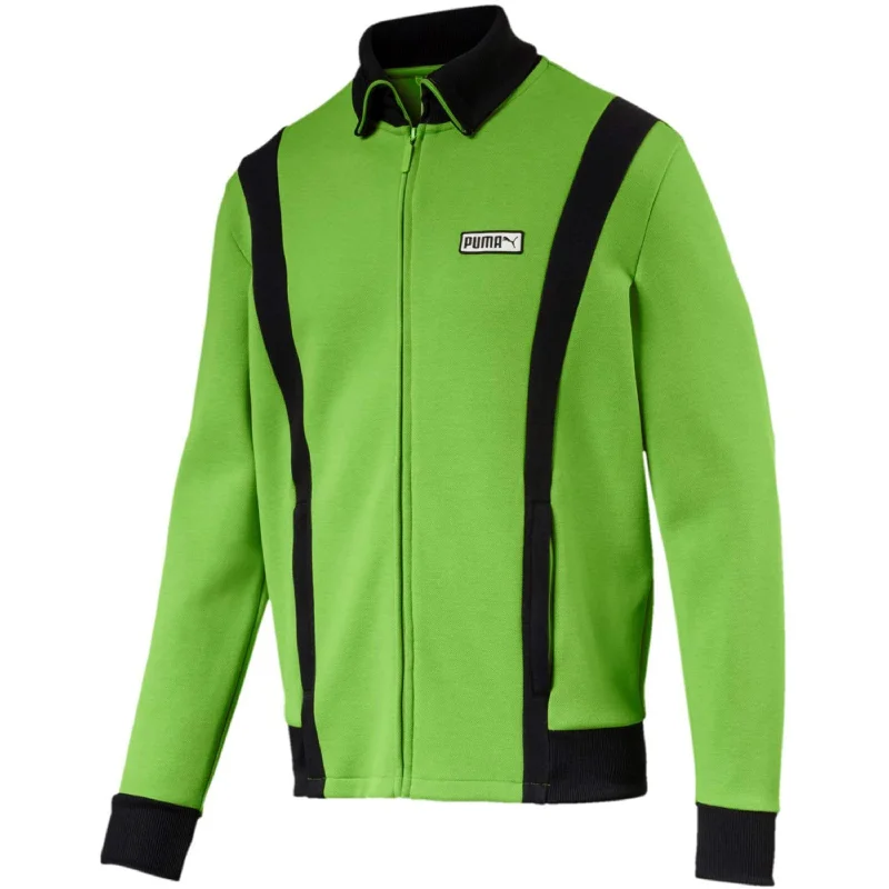 Elite-core sports jacket -Puma T7 Spezial Track Jacket Green  577221-87 Men's