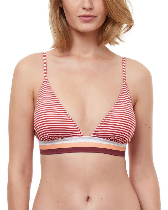 Lilac Easy Sports Bra for Design -Gottex Stripes Of Light Triangle Bra