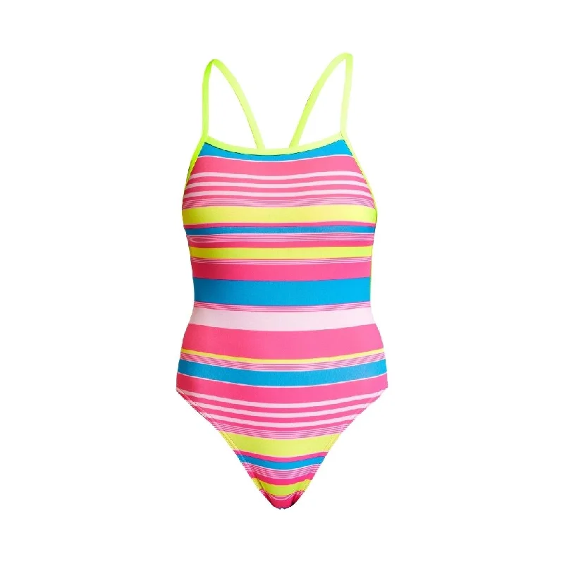 Train-core swimwear -Barbie Blue | Ladies Single Strength One Piece