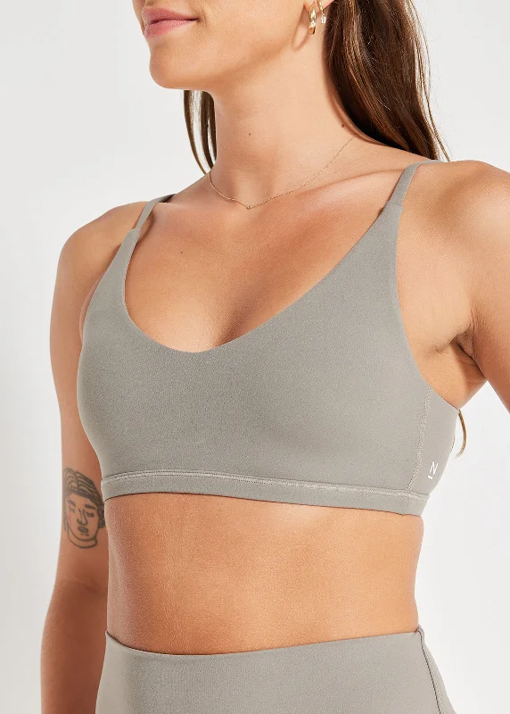 Strong Cobalt Sports Bra for Strength -In Motion V Bralette