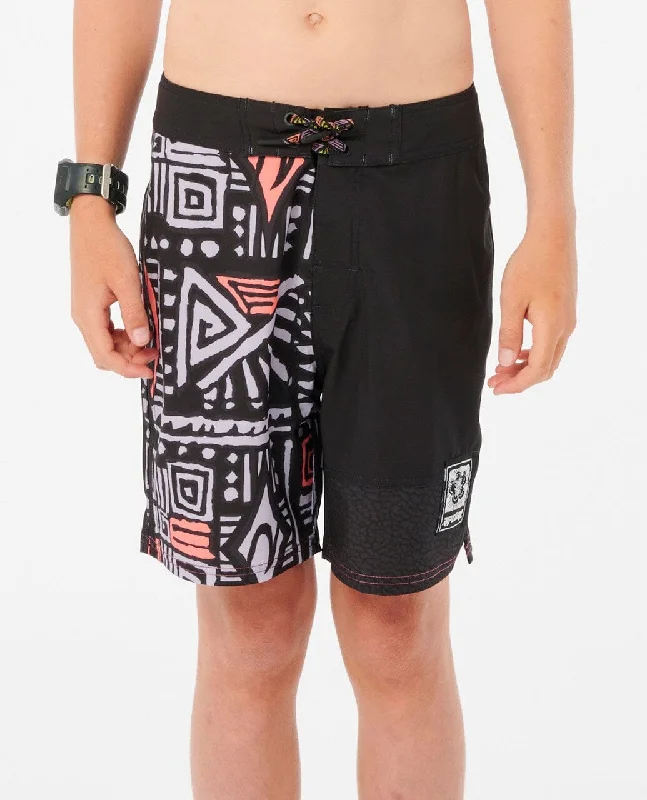 Burgundy Sapphire Sports Short for Edge -Rip Curl Mirage Nocturnals Youth Boardshorts