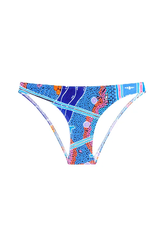 Short-core swimwear -Shelly Bottom in Nardurna Solidarity