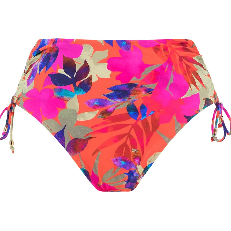 Sport-chic swimwear -Playa Del Carmen Beach Party High Waist Bikini Bottom