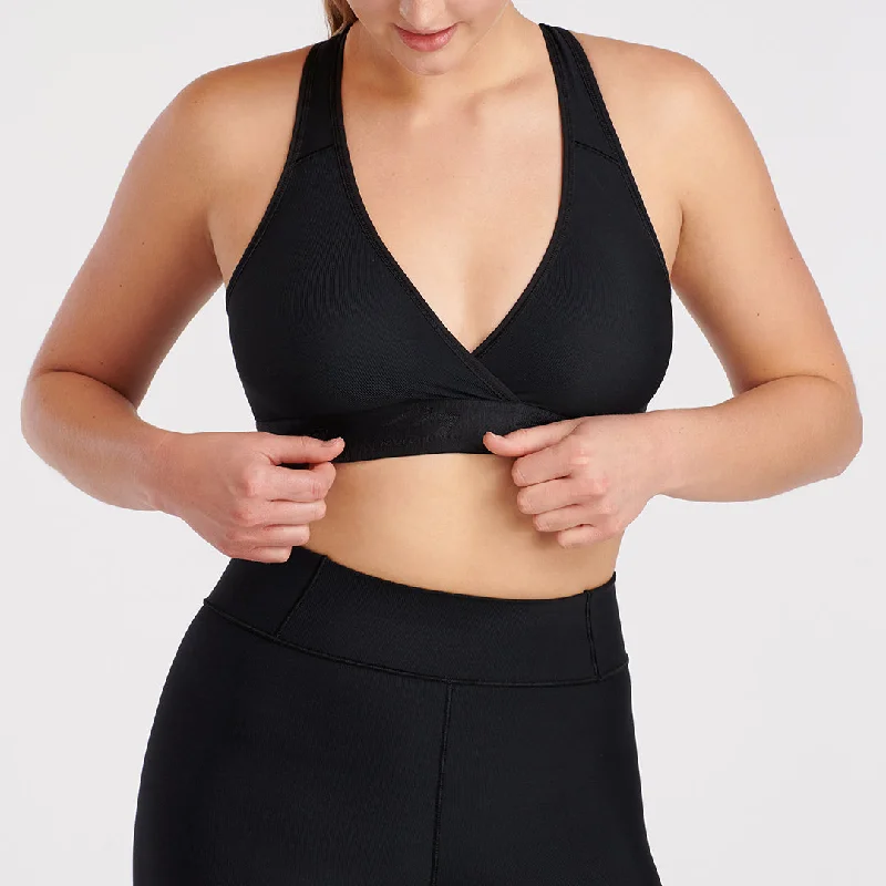 Amber Sports Bra for Boldness -Marena Maternity™ Post-Pregnancy Wrap Bra | Style No. MM-PPWB