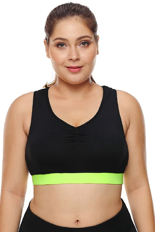 Multi-Sport Lilac Sports Bra for Versatility -High Support Racerback Sports Bra