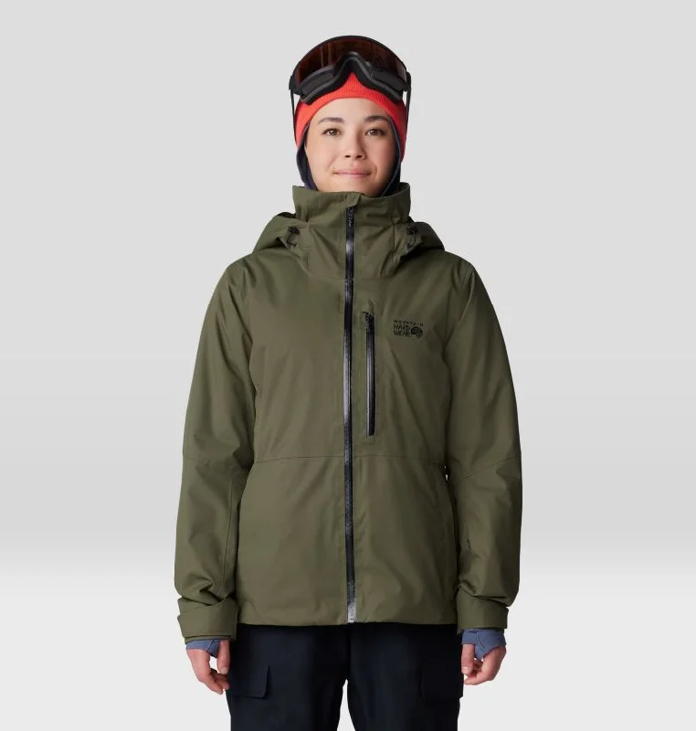 Warm-run sports jacket -Women's Firefall Insulated Jacket - Dark Pine