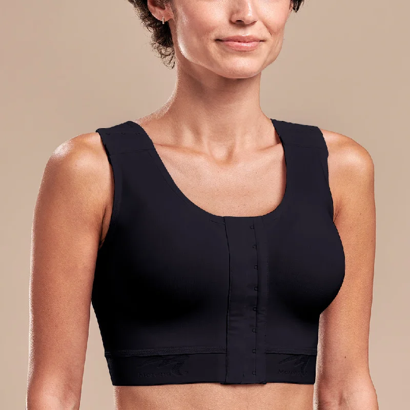 Base Tone Sports Bra for Versatility -Caress™ High Coverage Pocketed Bra - Style No. CAR-B16-01, CAR-B16-10, CAR-B16-11 - Black