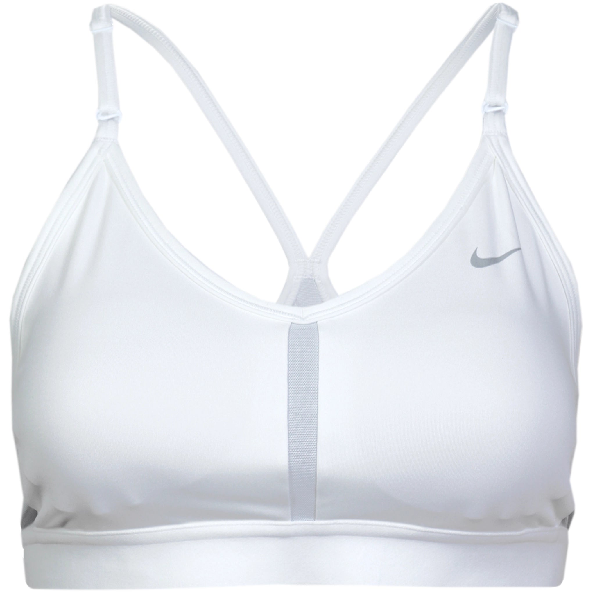 Sapphire Plus Sports Bra for Curves -Nike Women's Court Dri-Fit Indy V-Neck Bra CZ4456-100