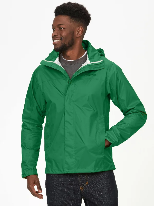 Glow-core sports jacket -Men's PreCip Eco Jacket - Clover