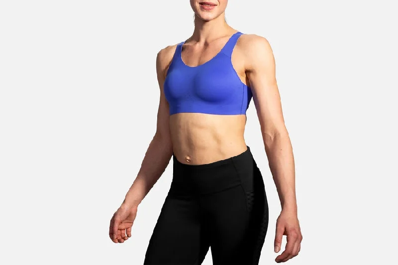 Lime Light Sports Bra for Ease -Brooks Dare Scoopback Run Bra