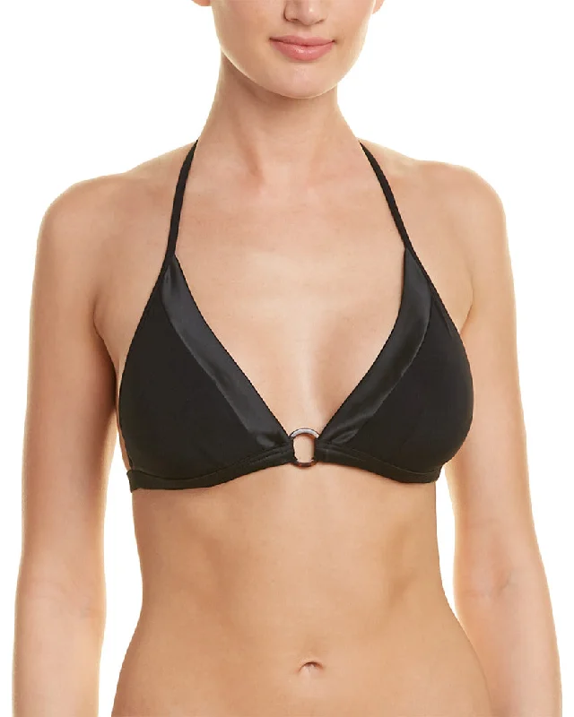 Lime Swift Sports Bra for Comfort -Vilebrequin Triangle Bra