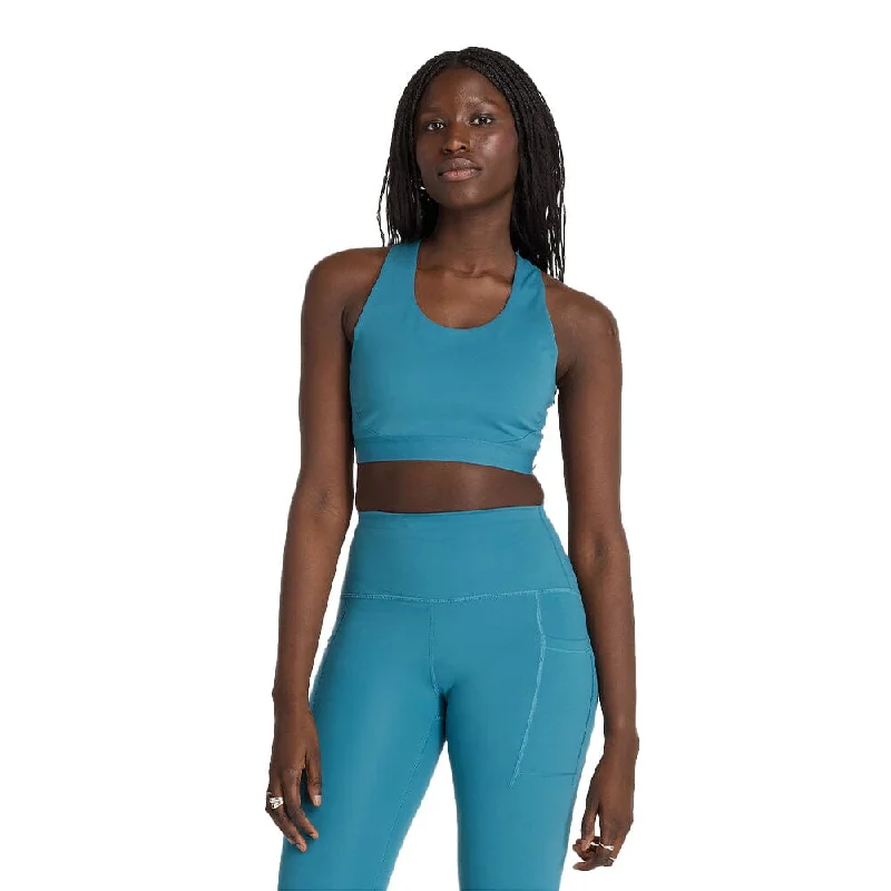 Vent Aqua Sports Bra for Air -New Balance Women's Sleek Medium Support Pocket Bra