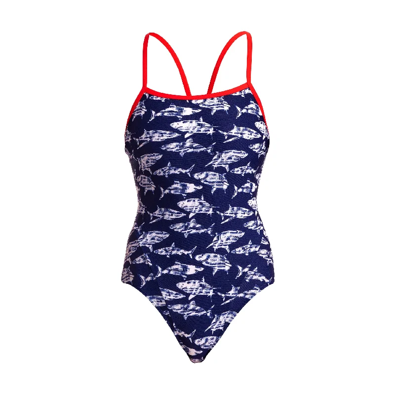 Sport-fit swimwear -Rompa Chompa | Ladies Single Strap One Piece