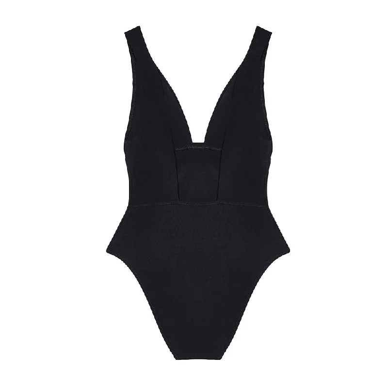 Dry-flow swimwear -Avany V-Neck Swimsuit