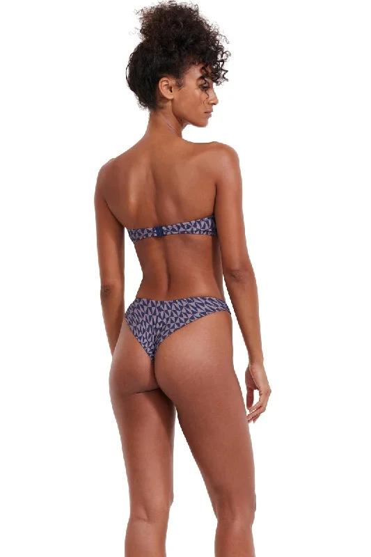 One-piece flow swimwear -FLIRTT MIDNIGHT MAGIC SKIMPY BANDEAU TOP