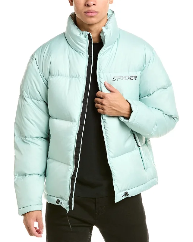 Grey core sports jacket -Spyder Windom Down Jacket