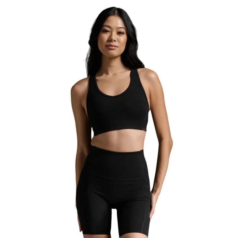 Chic Rose Sports Bra for Pilates -2XU Motion Racerback Bra