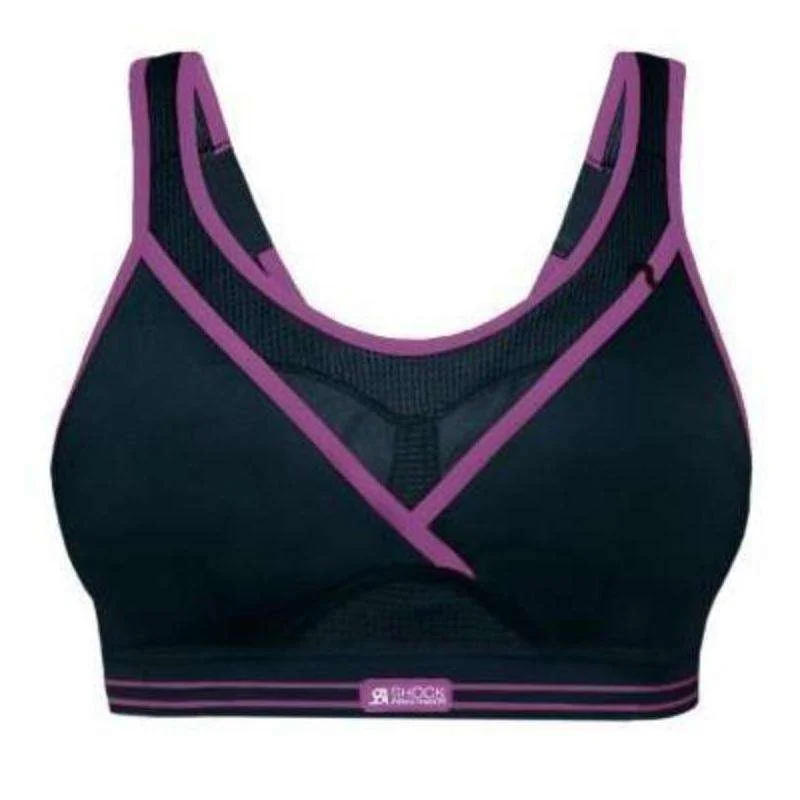 Slate Dual Sports Bra for Ease -Shock Absorber Active Gym Bra