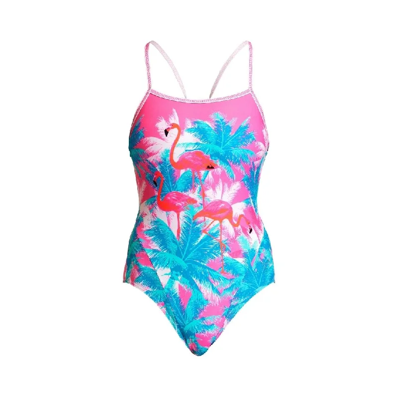 Bold-fit swimwear -Pretty Pink | Ladies Single Strap One Piece