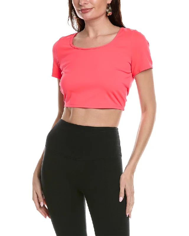 Rose Quick Sports Top for Style -IVL Collective Open Back Top