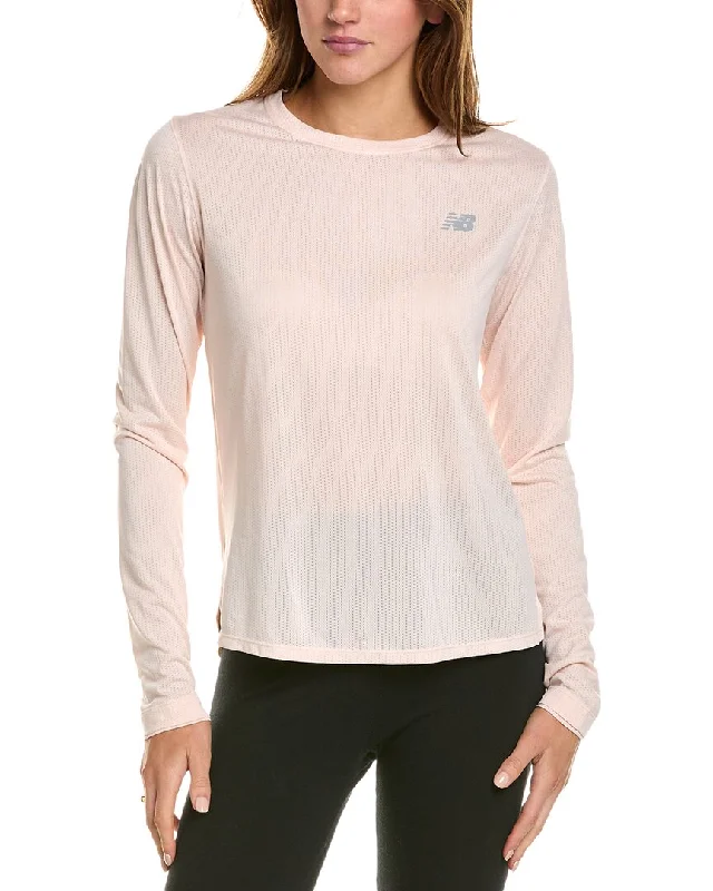 Rose Slate Sports Top for Dryness -New Balance Shirt