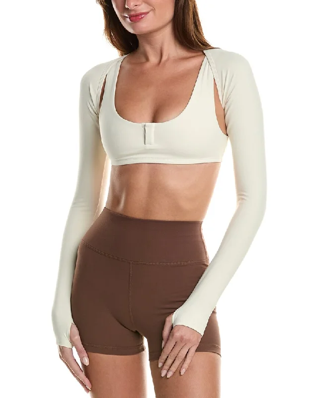 Lilac Soft Sports Top for Light -WeWoreWhat Dancer Sleeve Top